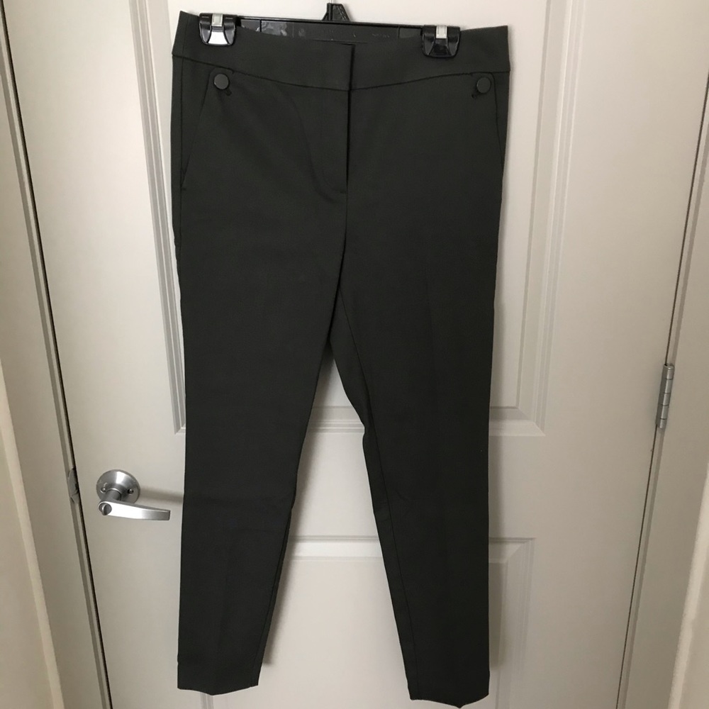 LOFT Marissa Green Skinny Ankle Pants Size 8 NWT
